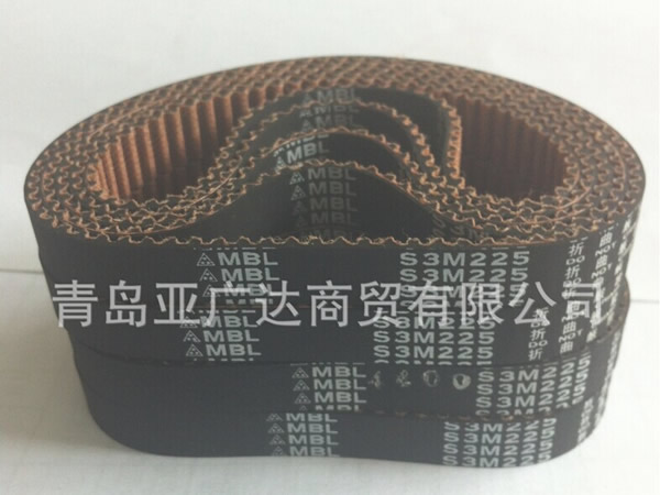 袜机同步带 罗速袜子直式缝头机皮带 S3M225-9 日本