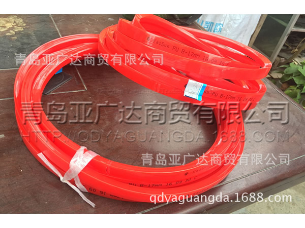 PU聚氨酯三角带 五角带 白色三角带